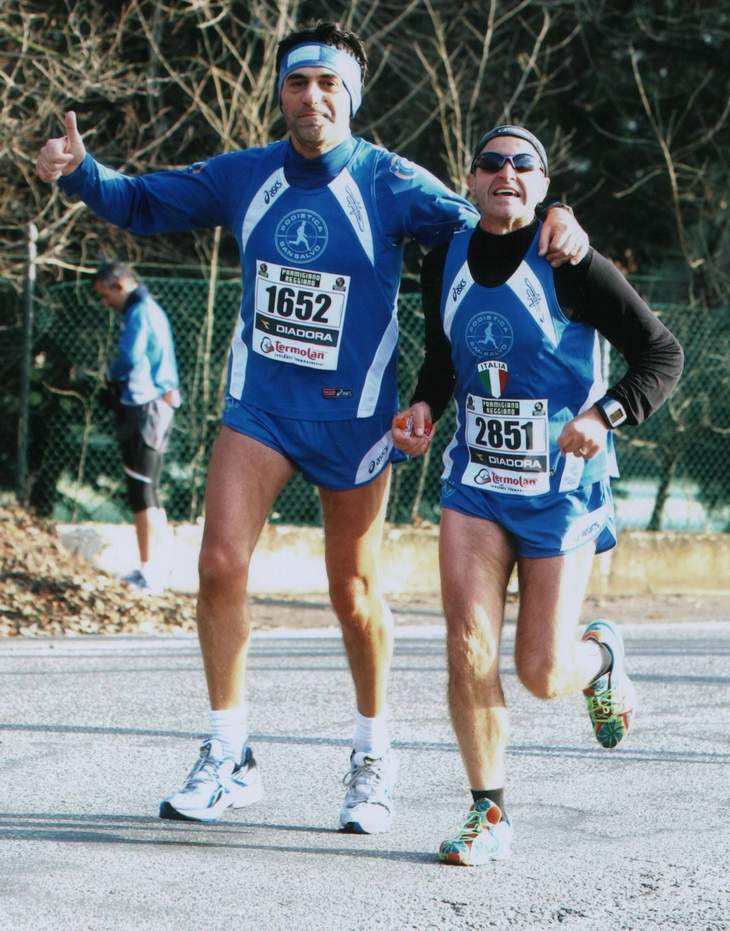 MARATONA DI REGGIO EMILIA , DAVIDE & GOLIA